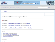 Tablet Screenshot of mnogosearch.ru