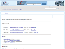 Tablet Screenshot of mnogosearch.org